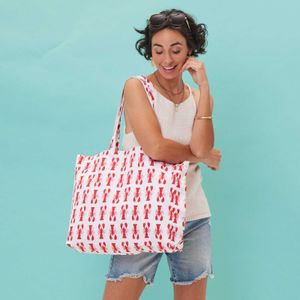 Lobby Little Shopper Canvas Tote Bag 4