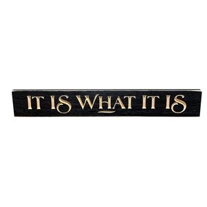 24" USA IT IS WHAT IT IS ROUTED BARNWOOD 1