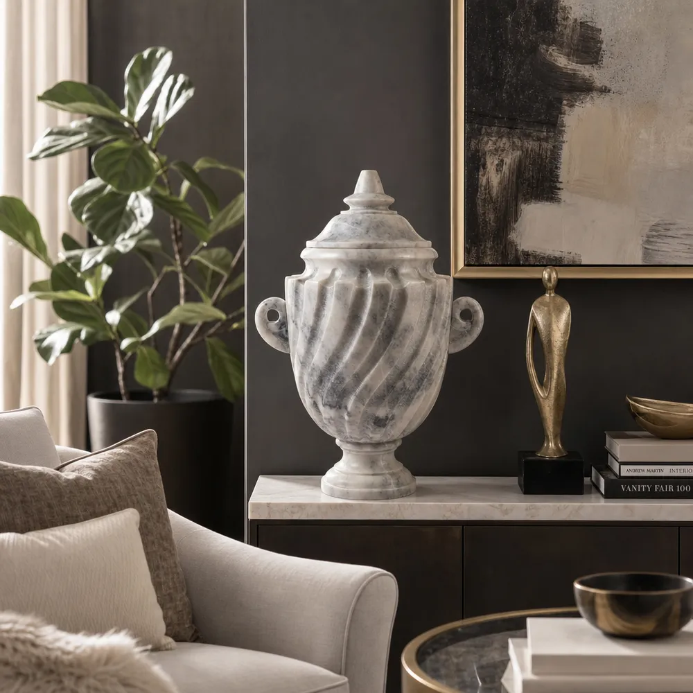 ISLEGATE IVORY JAR 24 (IN)