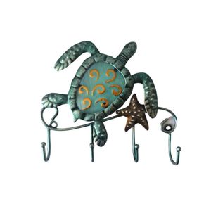 8-3/4" TURTLE WITH 4HOOKS WALL DECOR 1