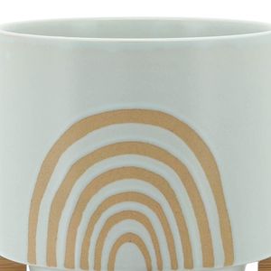 RUTHCLIFF SET OF 2 GREEN PLANTER 11 (IN) 8
