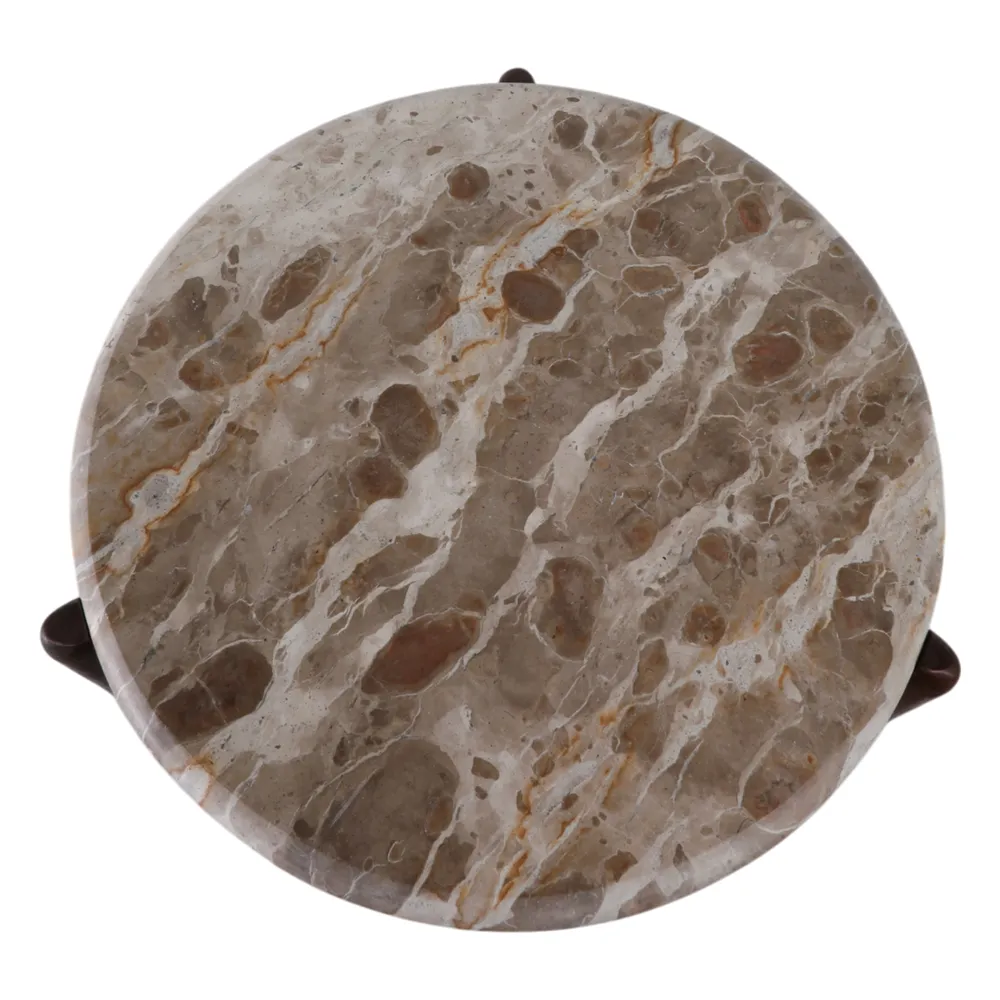 HALSEYCLIFF BROWN TABLE 20 (IN)