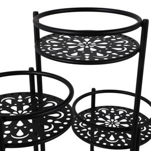 FRAZERVIEW BLACK PLANT STAND 22 (IN) 6
