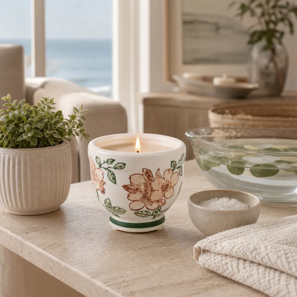 QUINNRIDGE OCEAN MIST CANDLE 3 (IN)