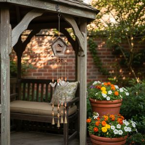 SAMSONWIND BROWN WIND CHIME 38 (IN) 12