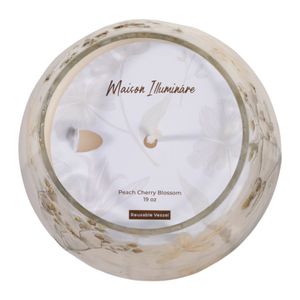 HENLEYGROVE PEACH CHERRY CANDLE 5 (IN) 9