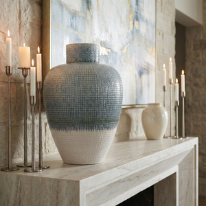 DREWDALE BLUE VASE 20 (IN) 12