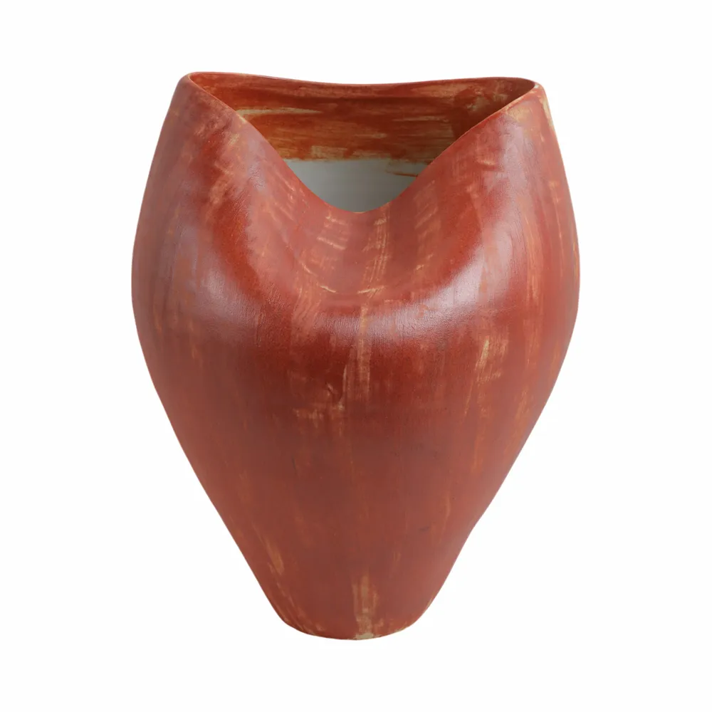 ROLANDSHAW RED VASE 18 (IN)