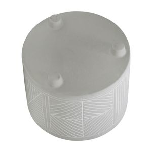 HARPERGATE SET OF 2 GRAY PLANTER 11 (IN) 6