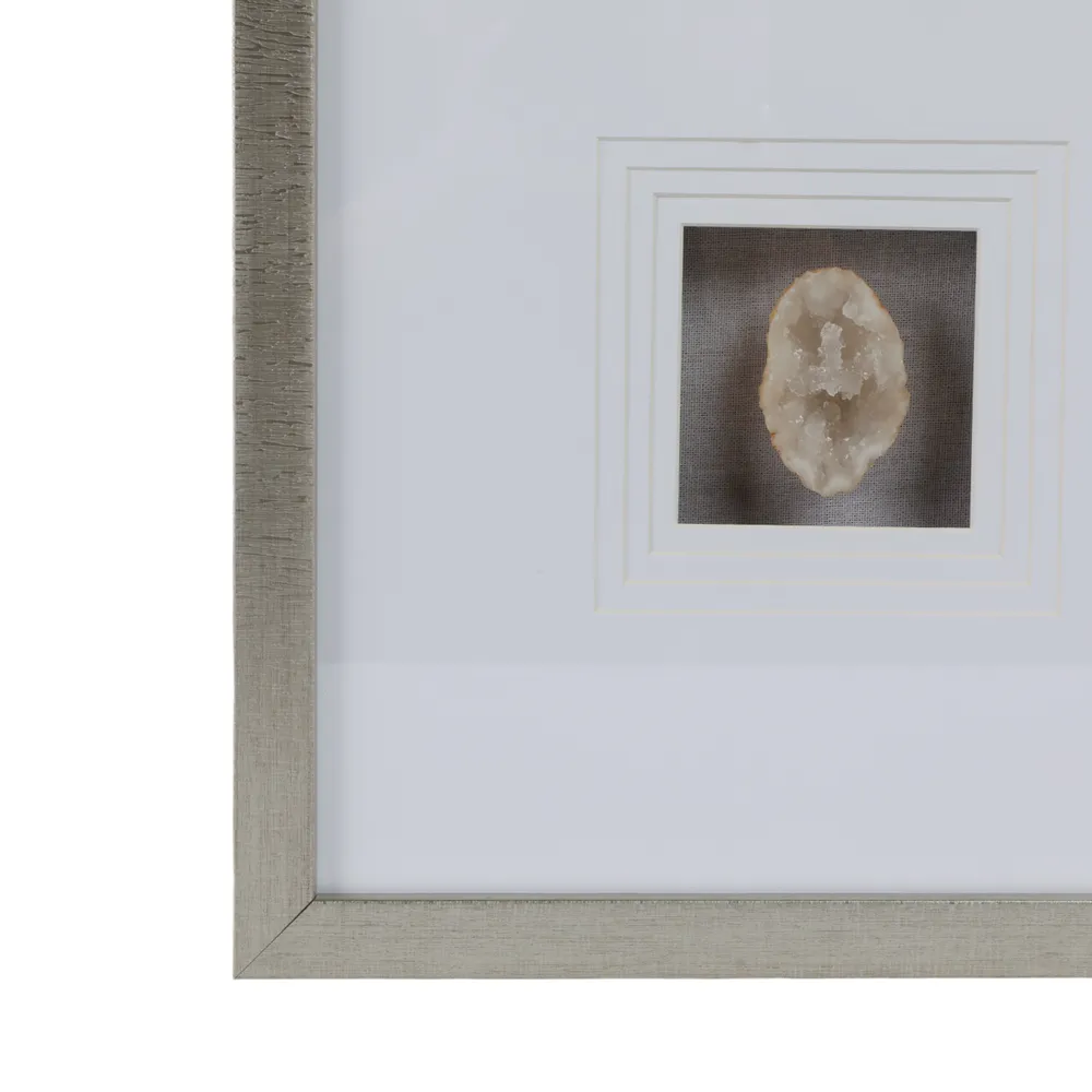 LIEFOAK SET OF 4 WHITE ART 16 (IN)