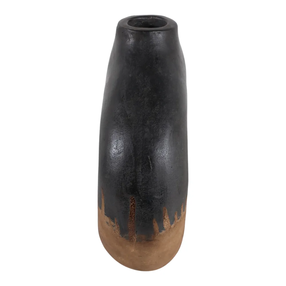 HANKPORT BLACK VASE 12 (IN)