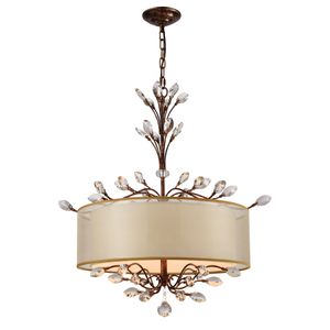 Asbury 26'' Wide 4-Light Chandelier - Spanish Bronze 1