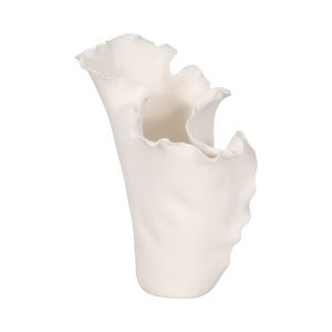 WESTONHOLM WHITE VASE 16 (IN) 4