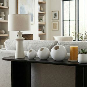 UPTONFIELD SET OF 3 WHITE ORBS 6 (IN) 2