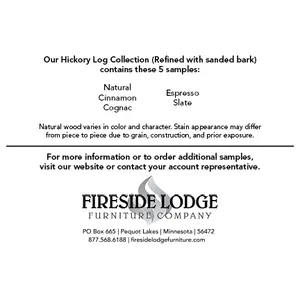 Wood Sample - Hickory Log Collection 6