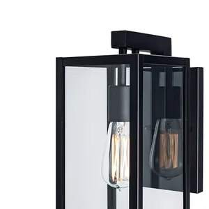 Capture 17'' High 1-Light Outdoor Sconce - Matte Black 3