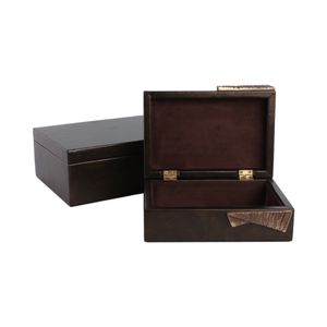 ANSELLEY SET OF 2 GRAY BOXES 4 (IN) 3