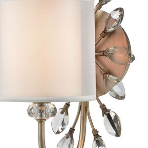 Asbury 16'' High 1-Light Sconce - Aged Silver 5