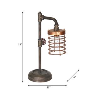 SKYLERRUN BROWN LAMP 18 (IN) 8