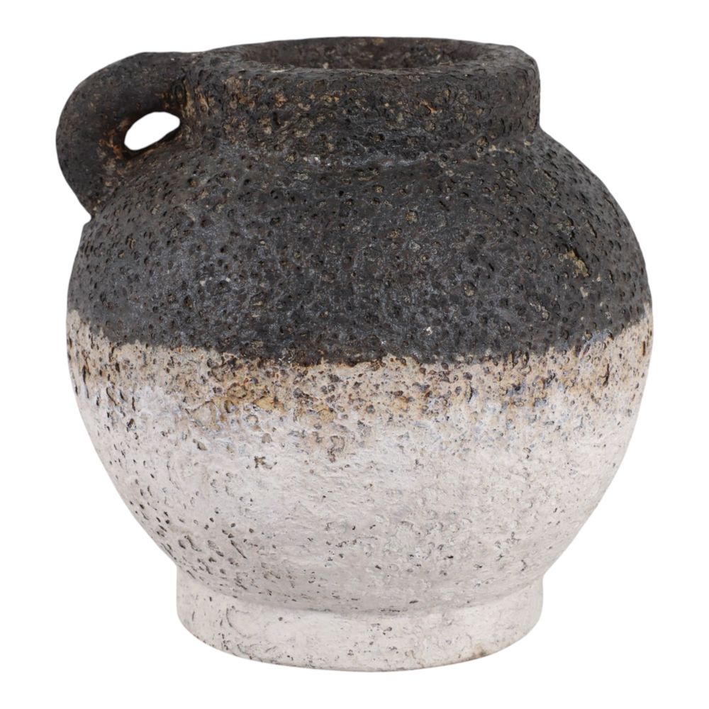 GLENPORT BLACK VASE 6 (IN)