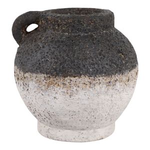 GLENPORT BLACK VASE 6 (IN) 1