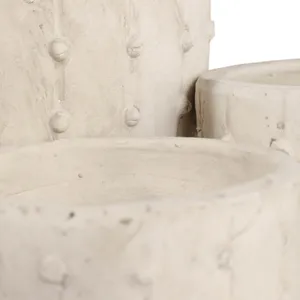 EDGEGATE SET OF 3 IVORY PLANTER 8 (IN) 7