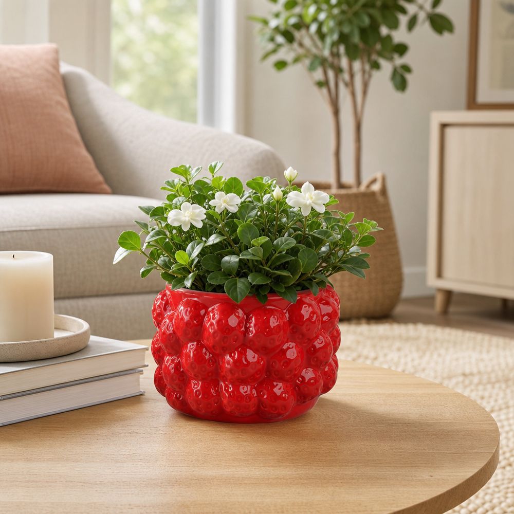 CALWIND RED PLANTER 5 (IN)