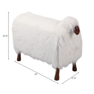 LEOLAND WHITE DECOR 33 (IN) 9