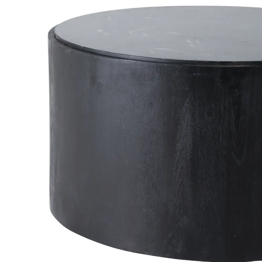 WILSONVALE BLACK COFFEE TABLE 17 (IN)