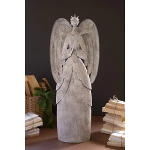 Rustic Metal Christmas Angel 2