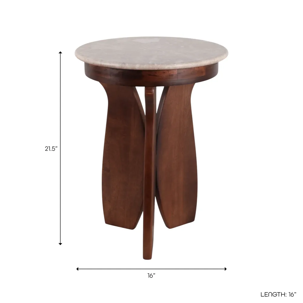 GALEFORD IVORY TABLE 22 (IN)