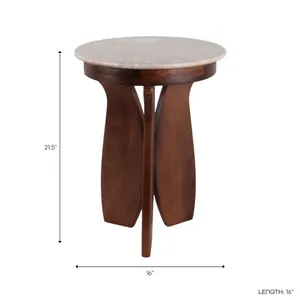 GALEFORD IVORY TABLE 22 (IN) 8