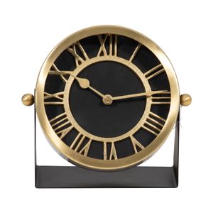 GLASTONLEY BLACK CLOCK 7 (IN) 1