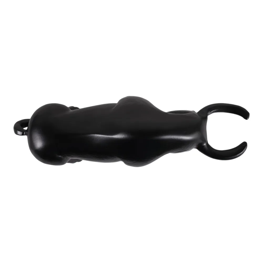 DUFFYSTONE BLACK DECOR 6 (IN)