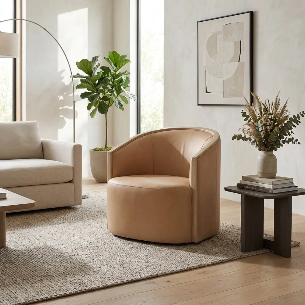 SKYLERMORE TAN CHAIR 30 (IN)