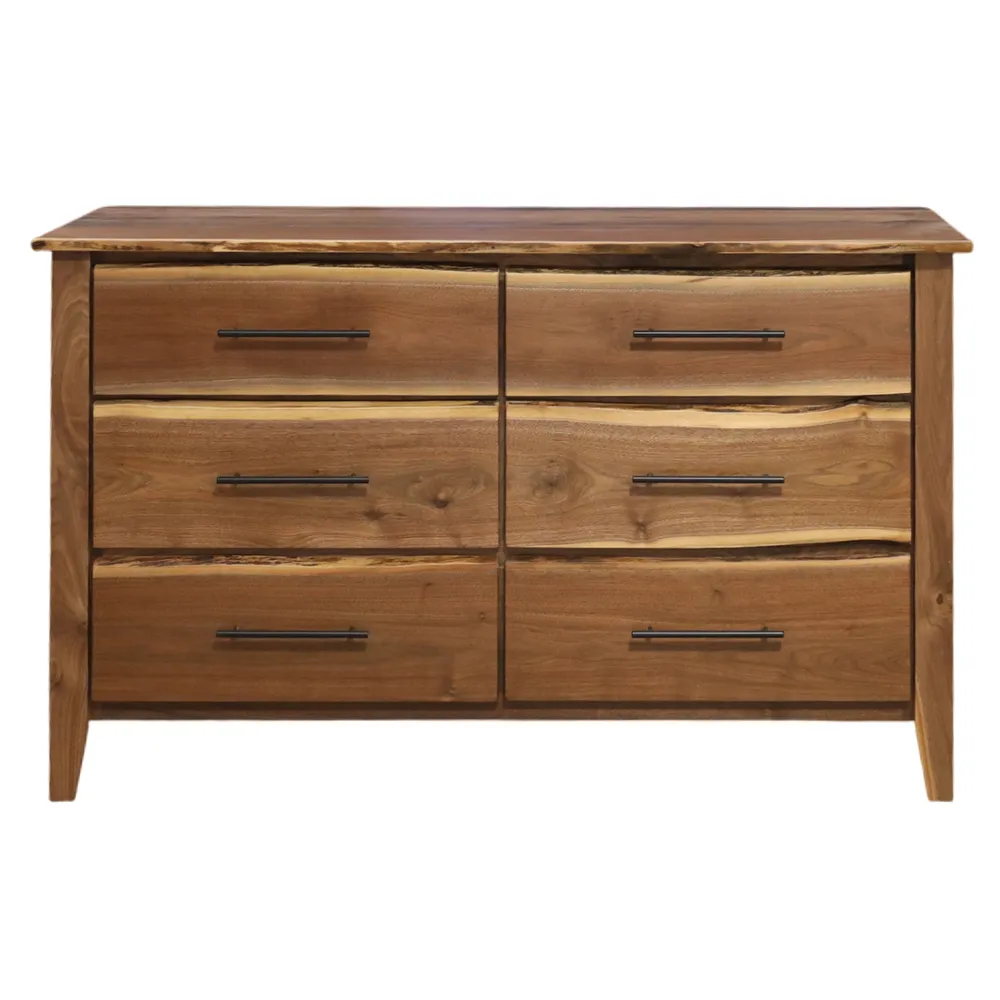 Heartland Walnut Six Drawer Dresser - Value