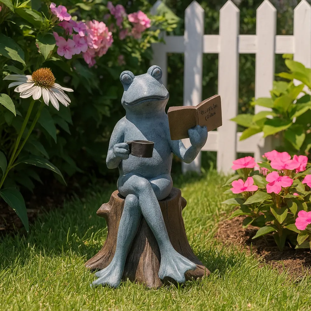 HARLEMWOOD GRAY GARDEN STATUARY 13 (IN)