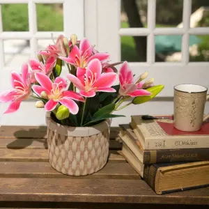Morning Bloom Pot 10in 2