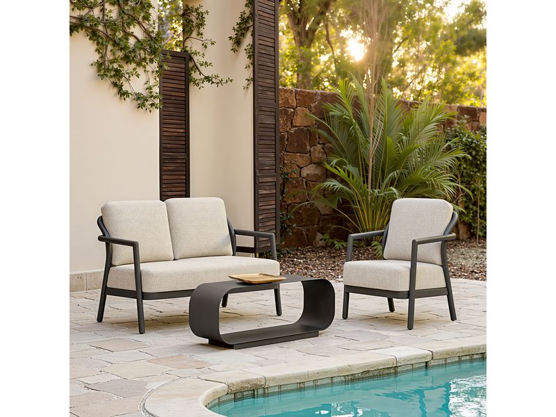 Rein Loveseat Beige 2