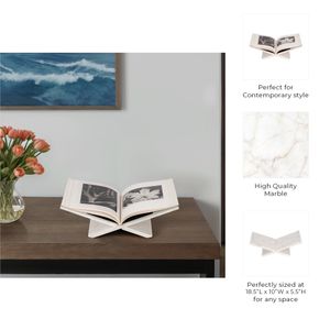 HAVENRUN WHITE BOOKSTAND 5 (IN) 10