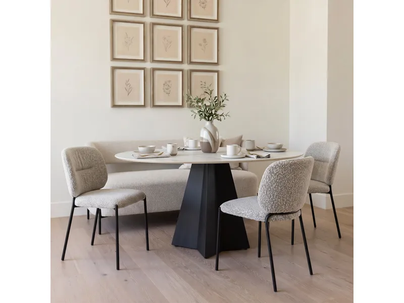Plat Dining Chair Gray 10