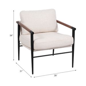 BURTONSHAW GRAY CHAIR 34 (IN) 9