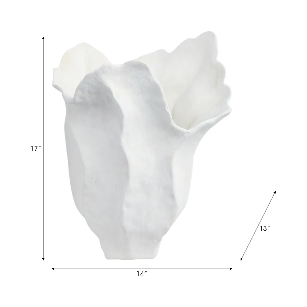 GLASERVALE IVORY VASE 17 (IN)