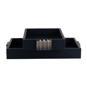 FORRESTMILL SET OF 2 BLUE TRAY 3 (IN) 5