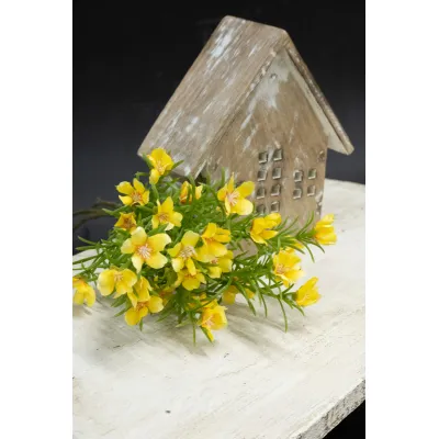 Yellow Astroemeria Picks 20in