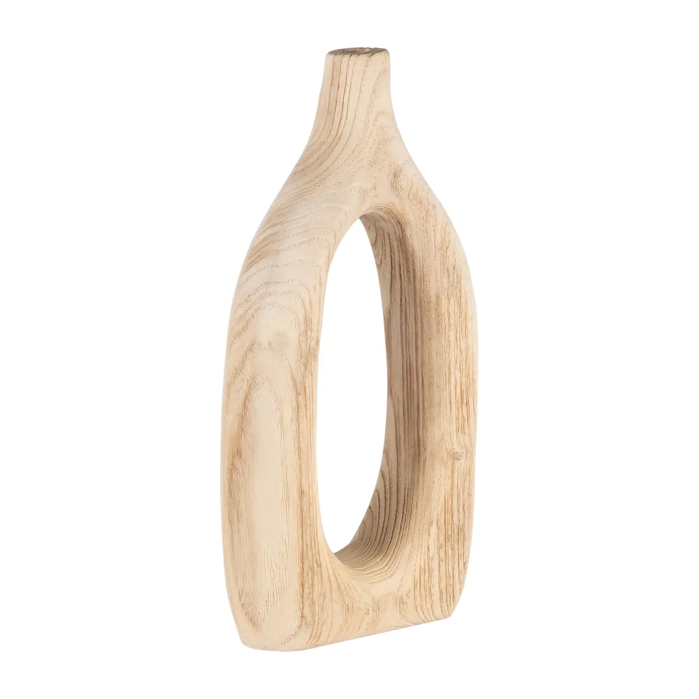 GRAYSONHAM BROWN VASE 14 (IN)