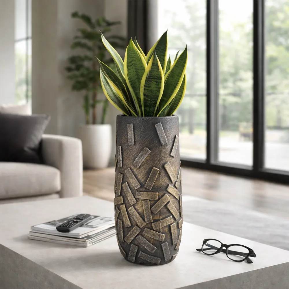 HAWLEYFORD BRONZE VASE 15 (IN)