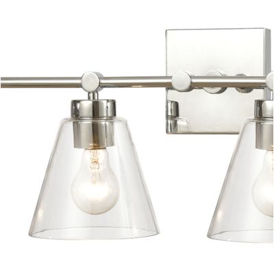 East Point 33″ Wide 4-Light Vanity Light - Polished Chrome