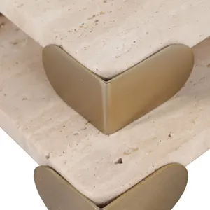 JANEVIEW SET OF 2 IVORY TRAY 2 (IN) 7