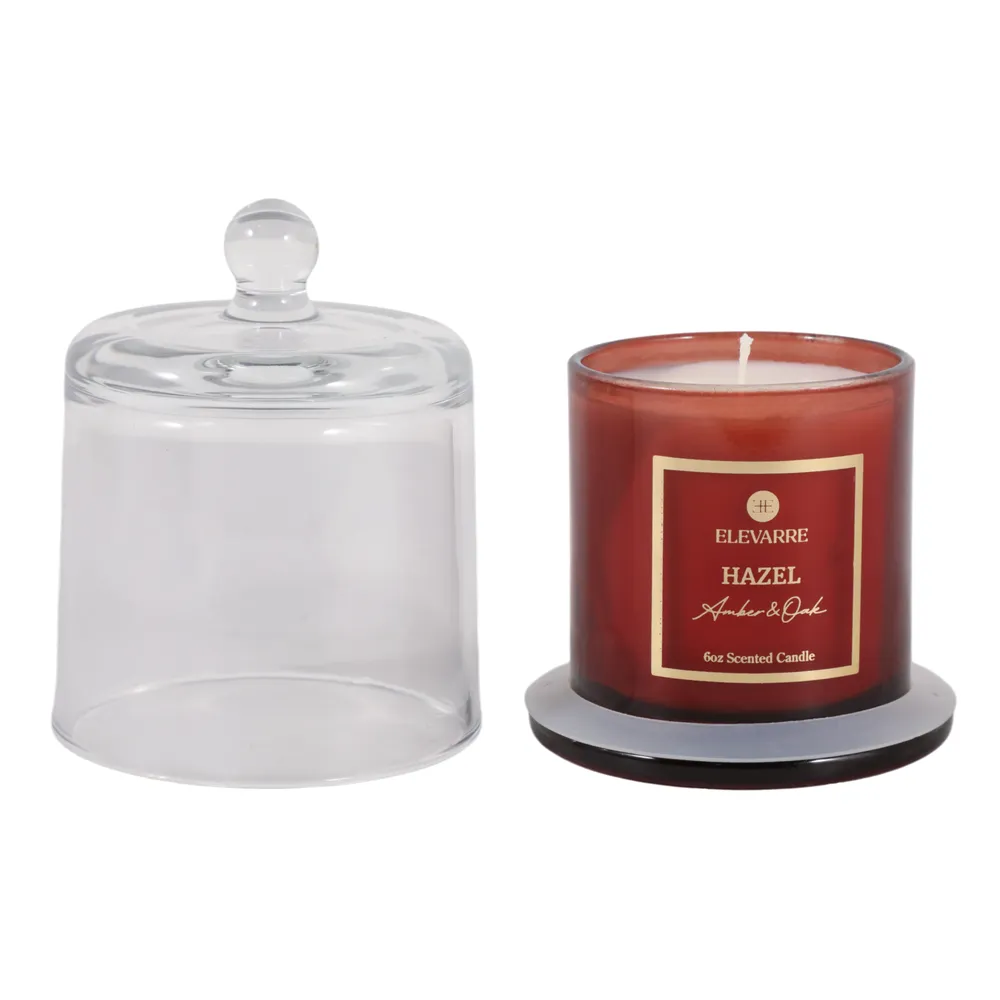 HEMMINGWORTH HAZEL AMBER & OAK CANDLE 5 (IN)